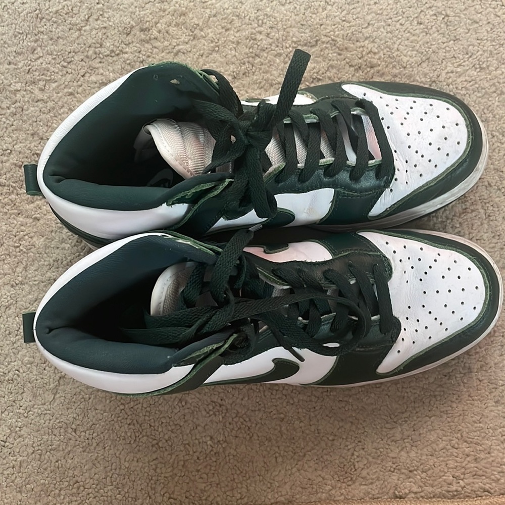 Spartan Green Dunks High